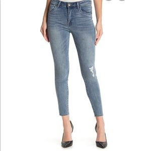 Kut from the Kloth High Waist Ankle Skinny Jeans